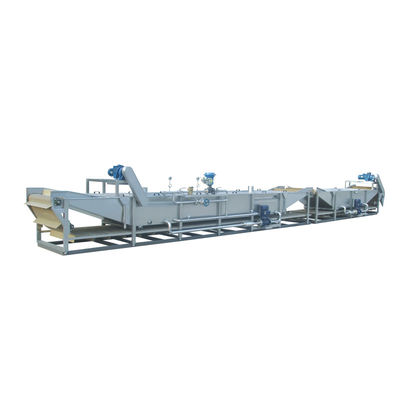 Water Bath Squeegee Piping System Tunnel Pasteurization Equipment
