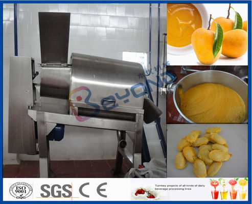 Saatte 5T Çift Kademeli Pullu Paslanmaz Çelik Mango İşleme Tesisi