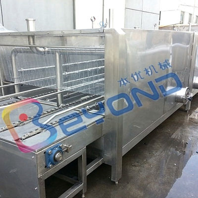 CE Standard 800pcs/H Dairy  Industrial Plastic Crate Washing Machine