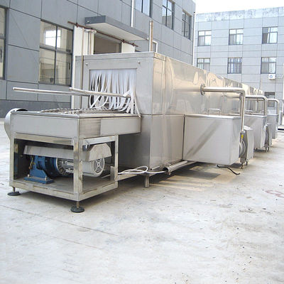 CE Standard 800pcs/H Dairy  Industrial Plastic Crate Washing Machine